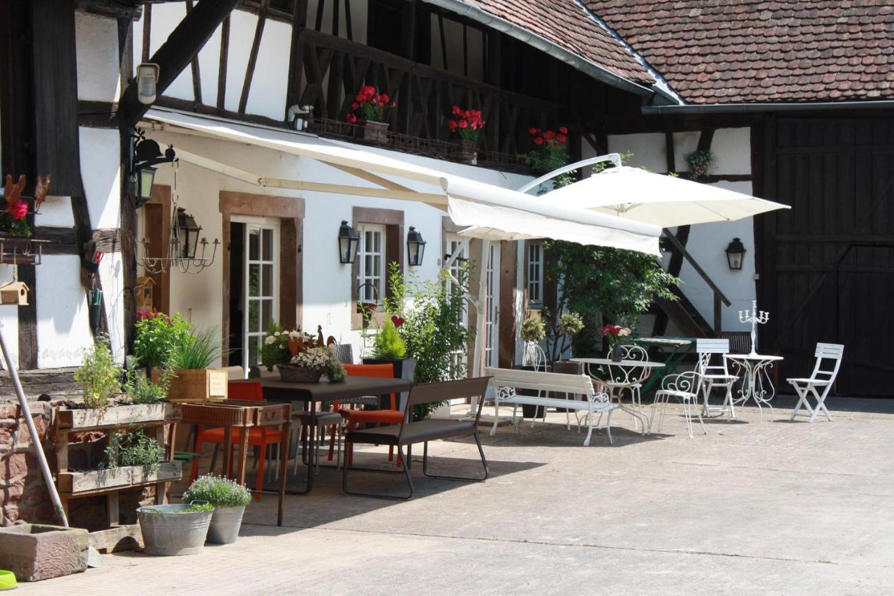 לינה וארוחת בוקר Ittenheim La Grange Aux Coqs מראה חיצוני תמונה
